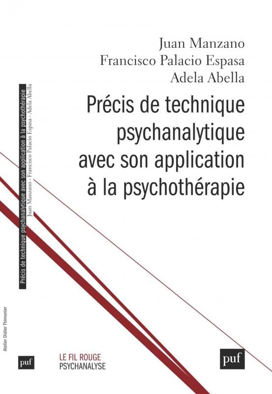 Couverture de l'ouvrage "Précis de technique psychanalytique avec son application à la psychothérapie"